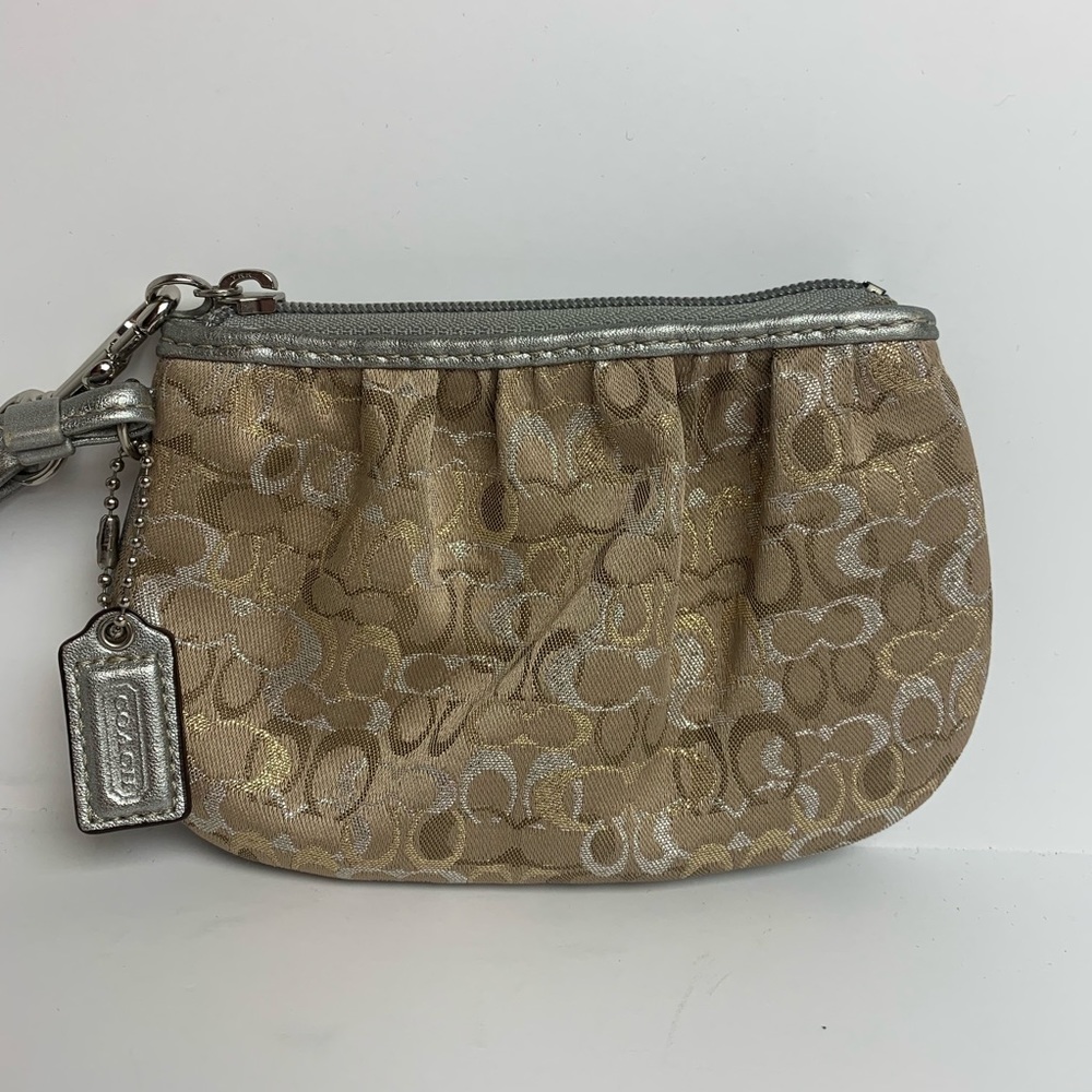 Coach Colorblock Signature Clutch/Wristlet